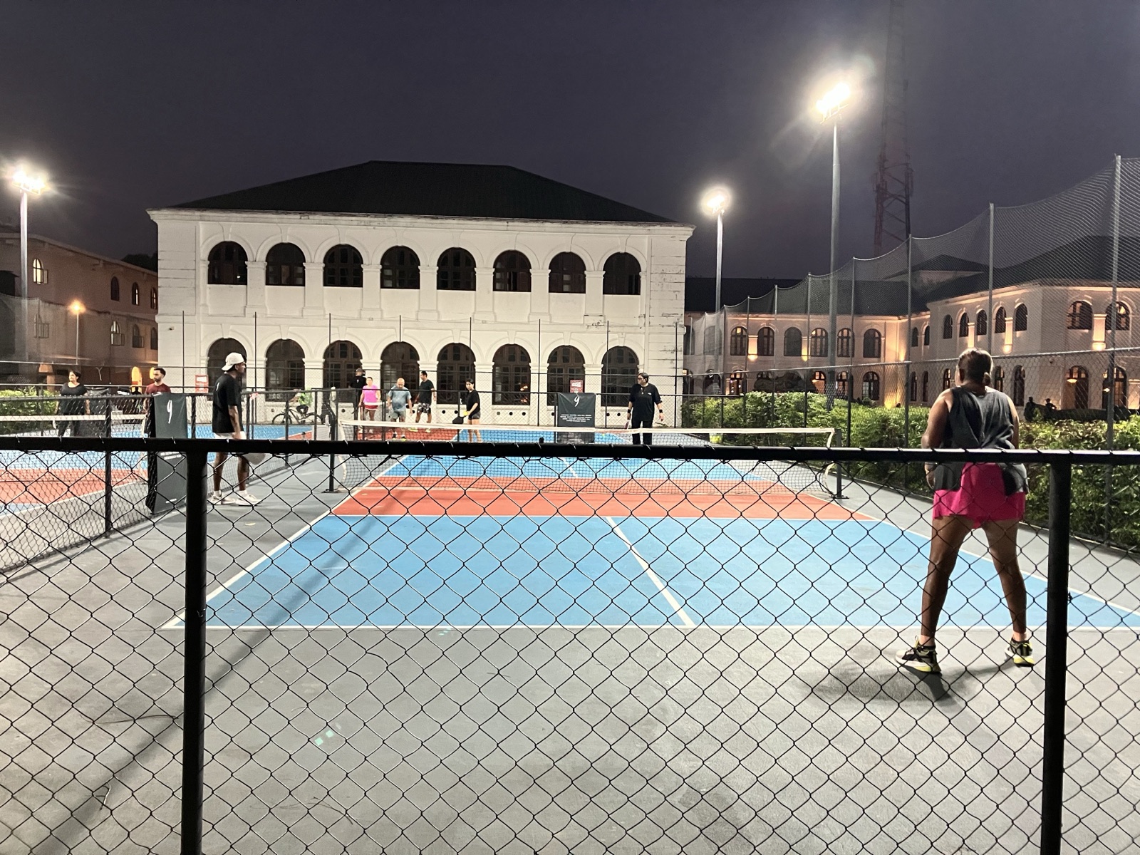Indoor pickleball at The Pickle Island, Arcade Independence Square, Colombo